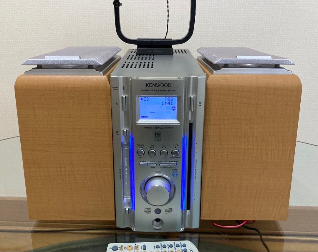 【可動品希少】ケンウッド・RD-ESA5MD　LS-ESA5・リモコン付き