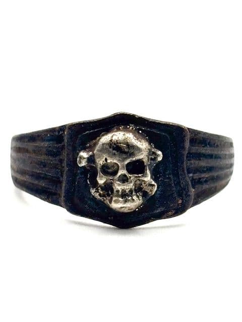 1939's～☆ドイツ国防軍陸軍☆Skull Bone Ring☆ WW2 - メルカリ
