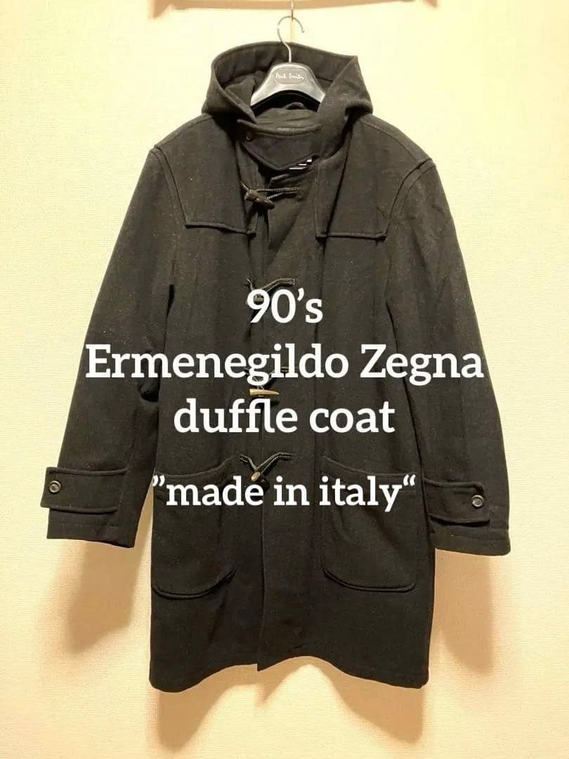 90s Ermenegildo Zegna ダッフルコート ビンテージ - メルカリ