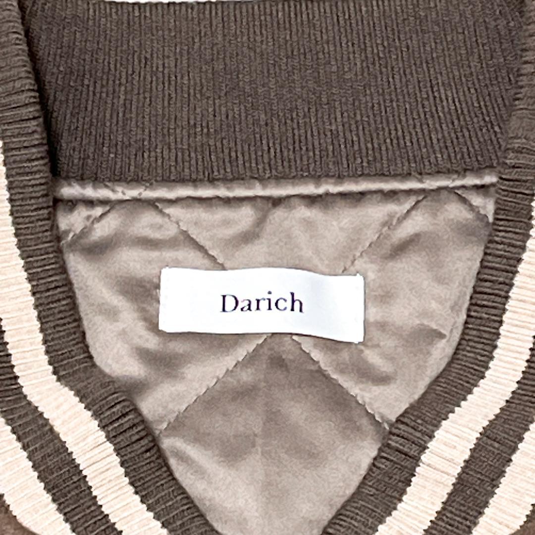 大人気！ Darich DARLINGスタジャン モカ オーバーサイズ