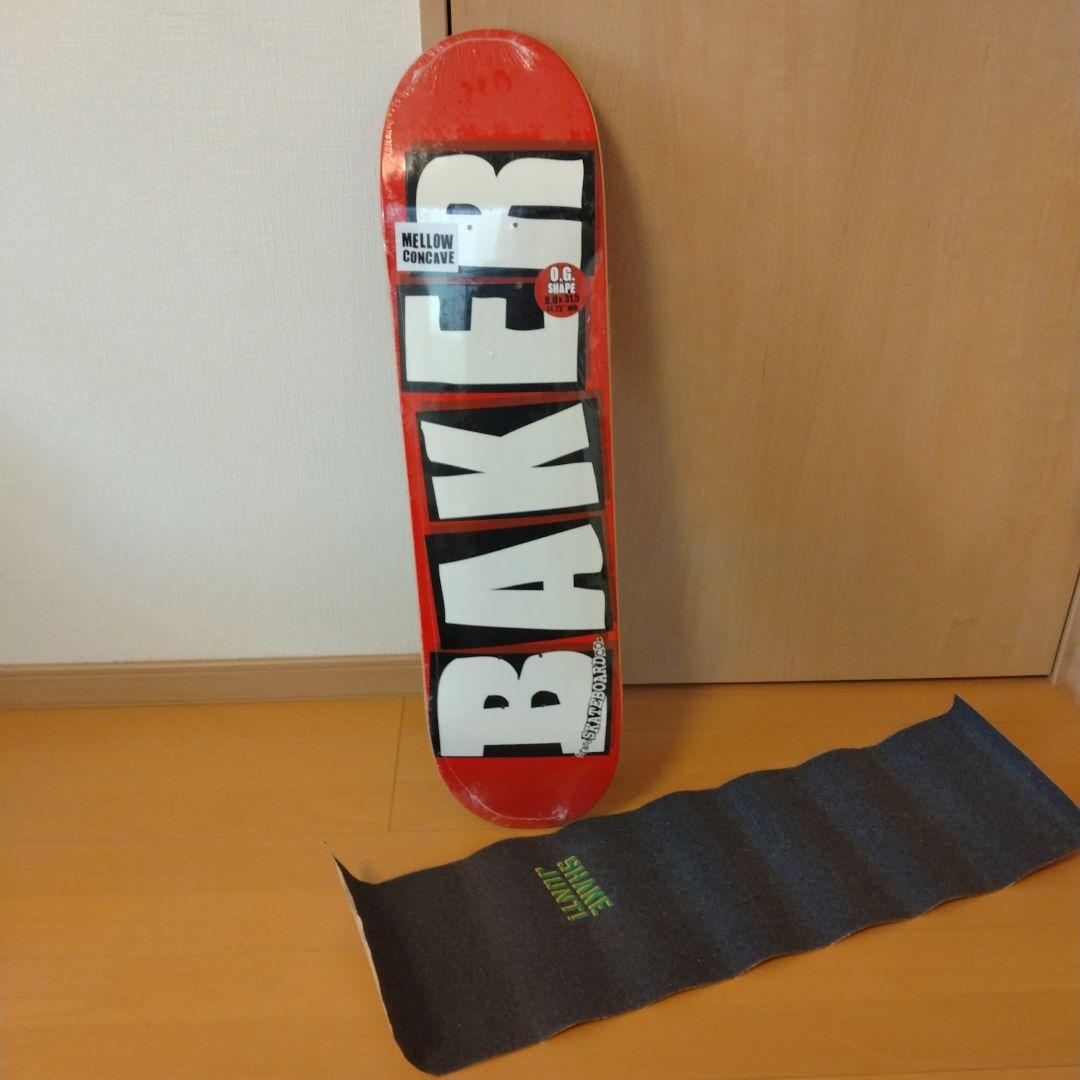 BAKER OG SHAPE スケートボードデッキ 8.0\"