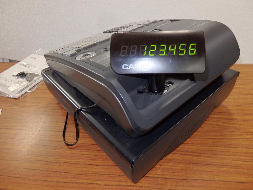 8020 設定無料 TE-2300 レジスター 15部門 軽減税率対応 - メルカリ