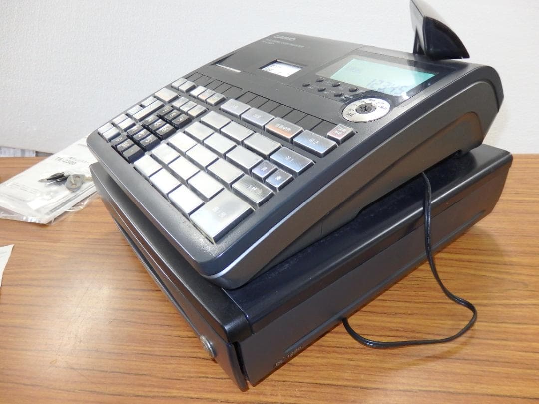 8020 設定無料 TE-2300 レジスター 15部門 軽減税率対応 - メルカリ