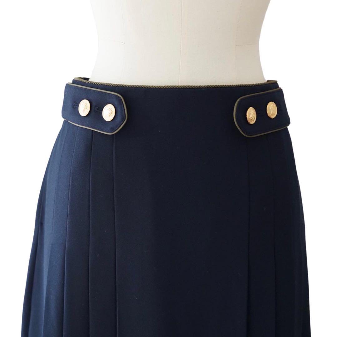 新品 イデアルーチェ クラシカルスカート ネイビー ドルチェ オブリ