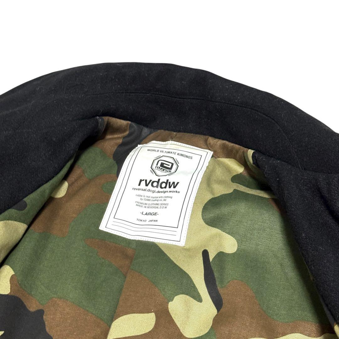 安いファッション - reversal rvddw ウールコート カモフラ 刺繍