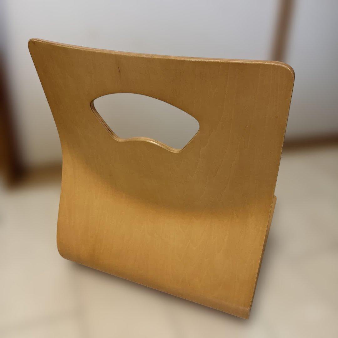 ニトリ 木製座椅子 曲木 和座椅子 旅館風椅子 - メルカリ