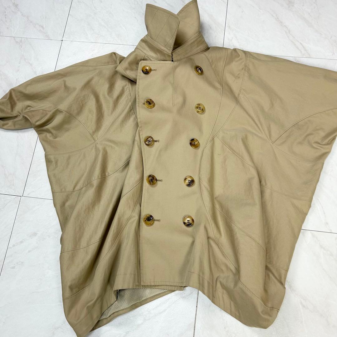 ジュンヤワタナベコムデギャルソン 変形 ポンチョ トレンチコート XS