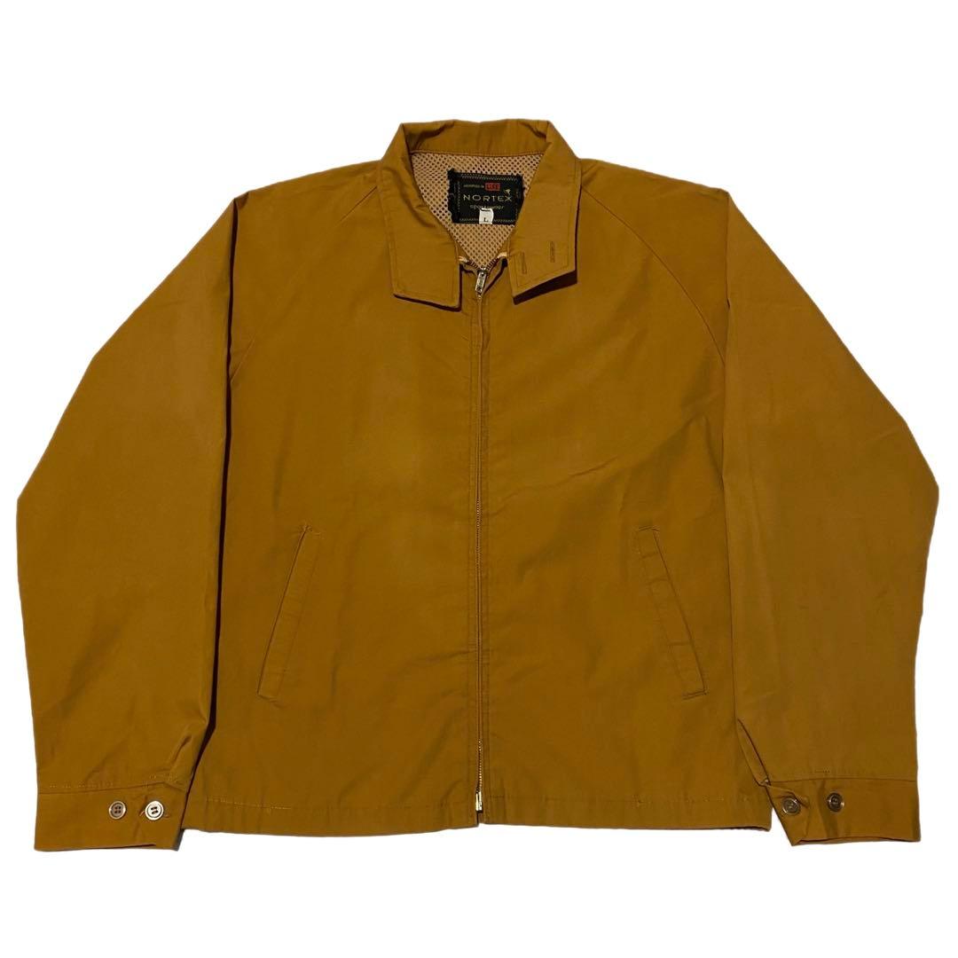 60s 70s NORTEX ヴィンテージ ハリントンジャケット 古着 ブラウン