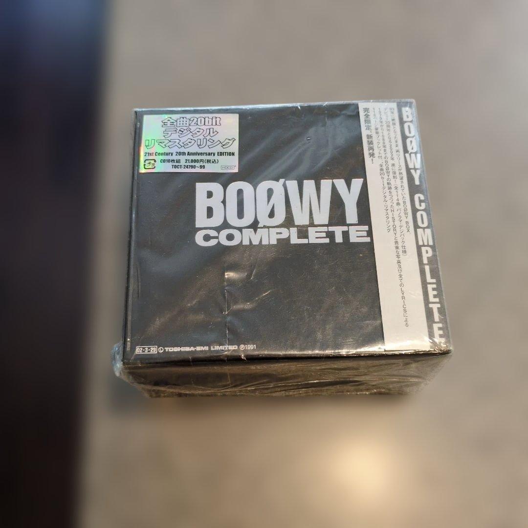 BOØWY☆COMPLETE☆デジタルリマスタリング☆帯有り☆美品 - メルカリ