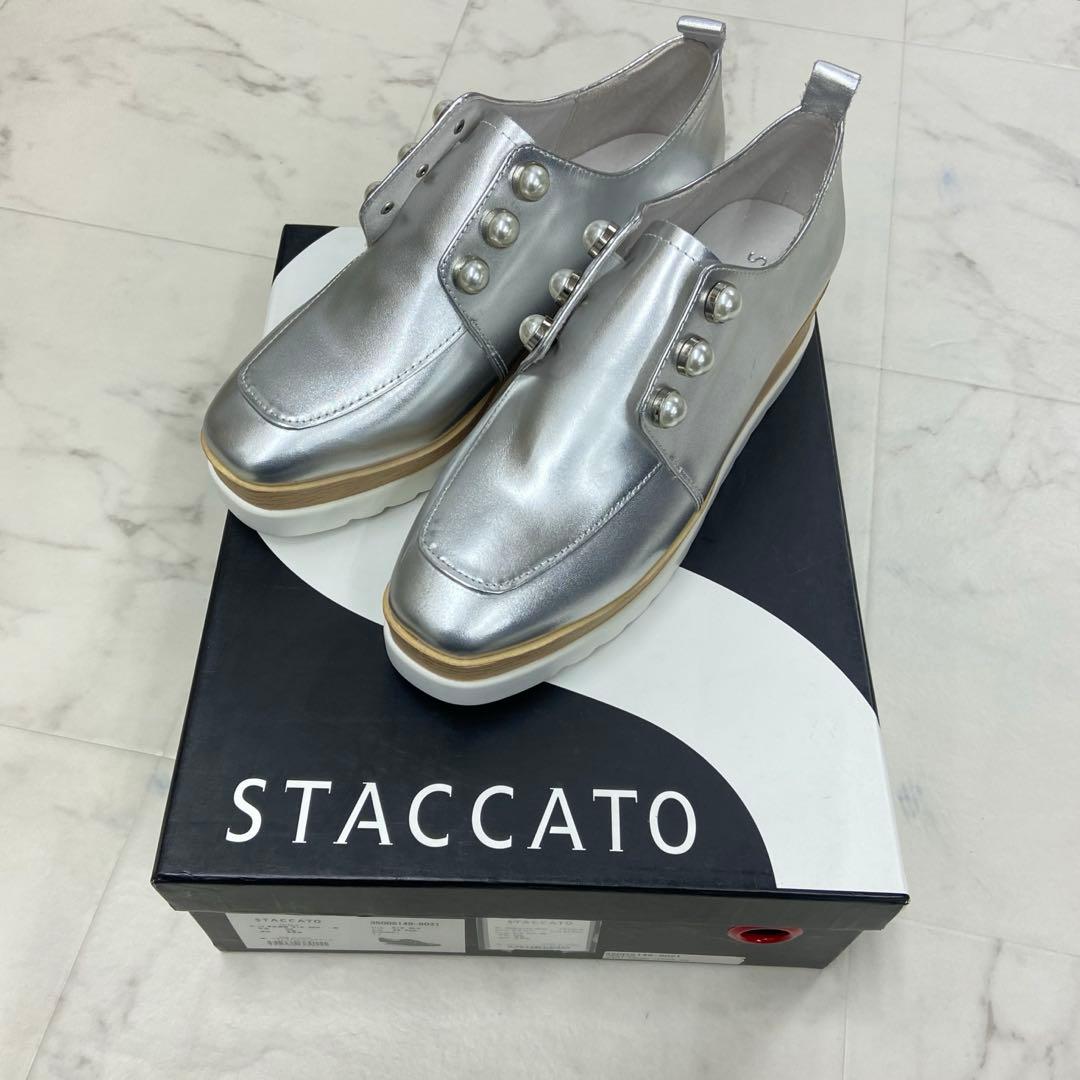 スタッカート　STACCATO メイジーパールプラットフォーム STACCATO | メイジーパールプラットフォーム (ローファー