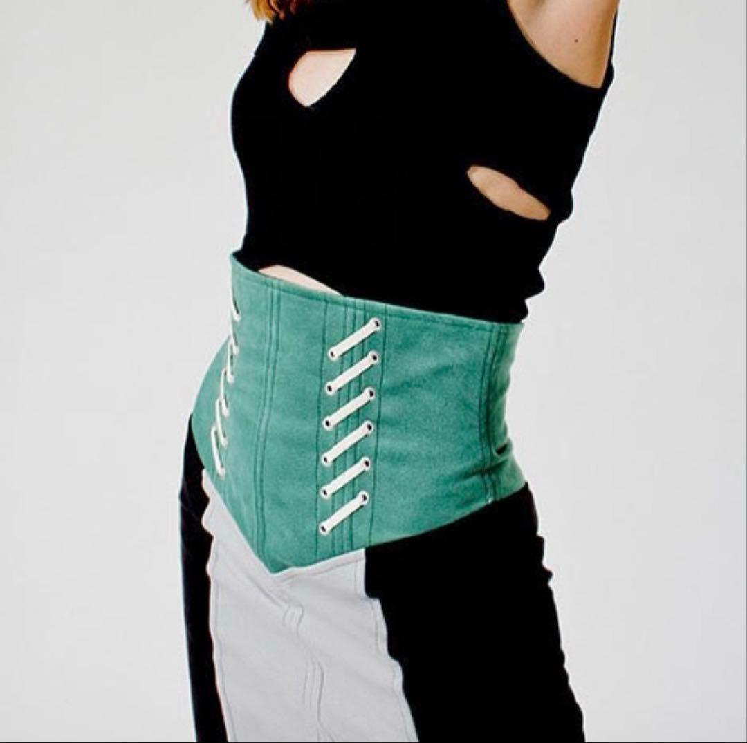 新品未使用 タグ付 Mame Kurogouchi FRINGE SKIRT 2 別注Synthetic Leather Fancy Ftitch