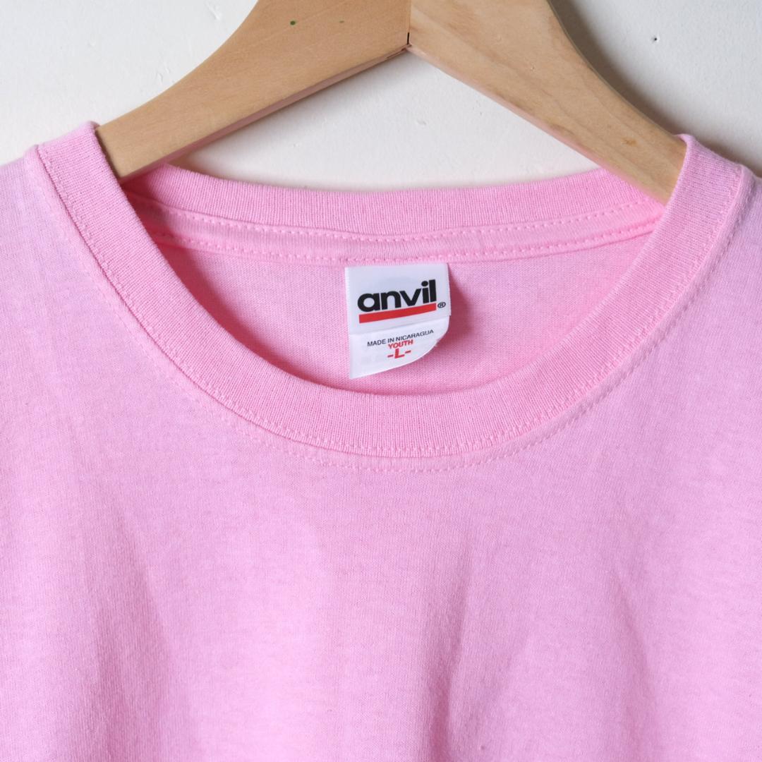 anvil Tシャツ Youth L Frost Pink デッドストック 新品 - メルカリ