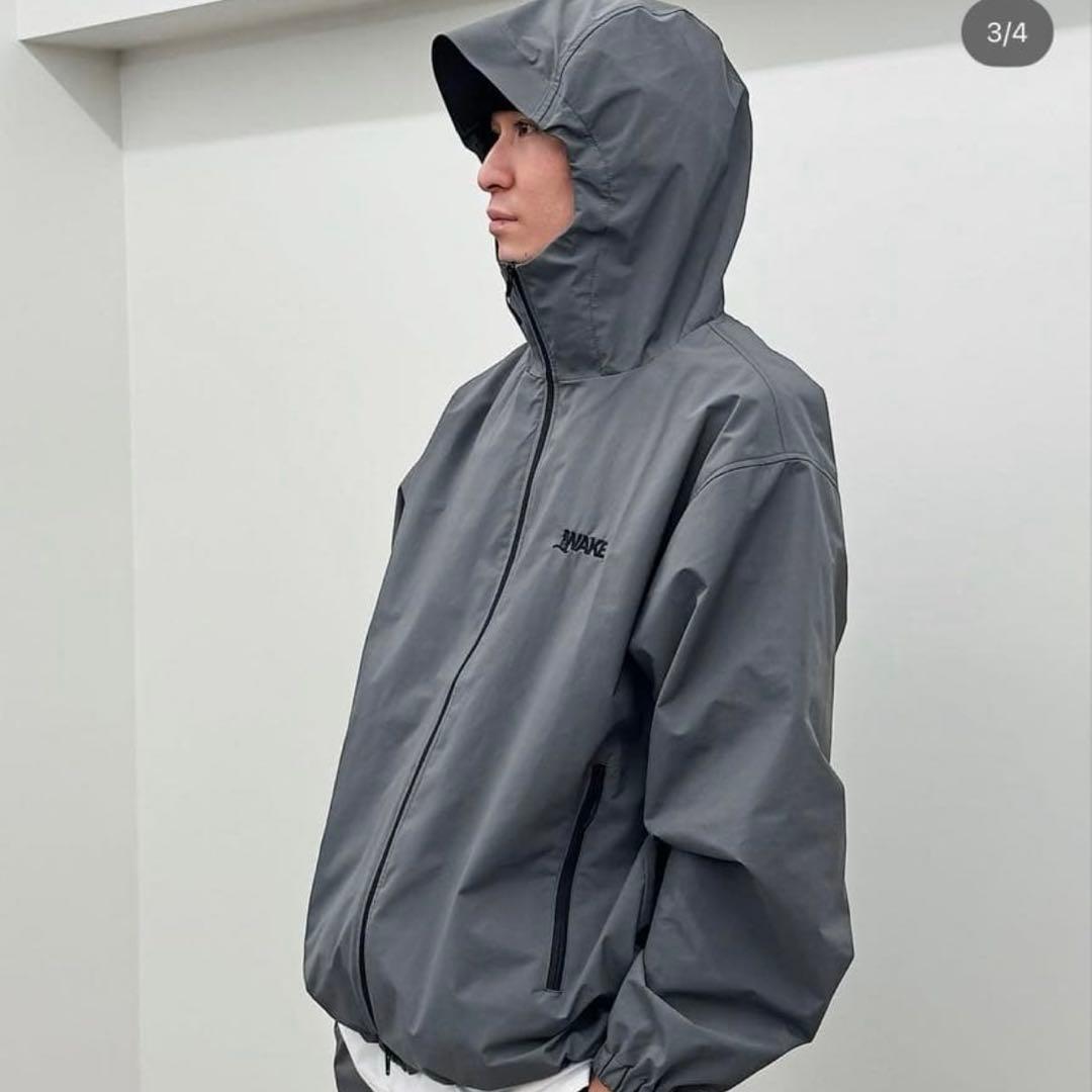 WAKE × ES.1 3lyr Nylon Shell Parka Grey - メルカリ