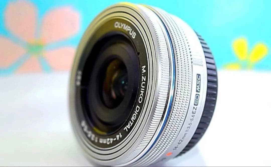 ★OLYMPUS パンケーキズームレンズ★14-42mm EZ★ Amazon.co.jp: OLYMPUS 電動式パンケーキズームレンズ M.ZUIKO DIGITAL