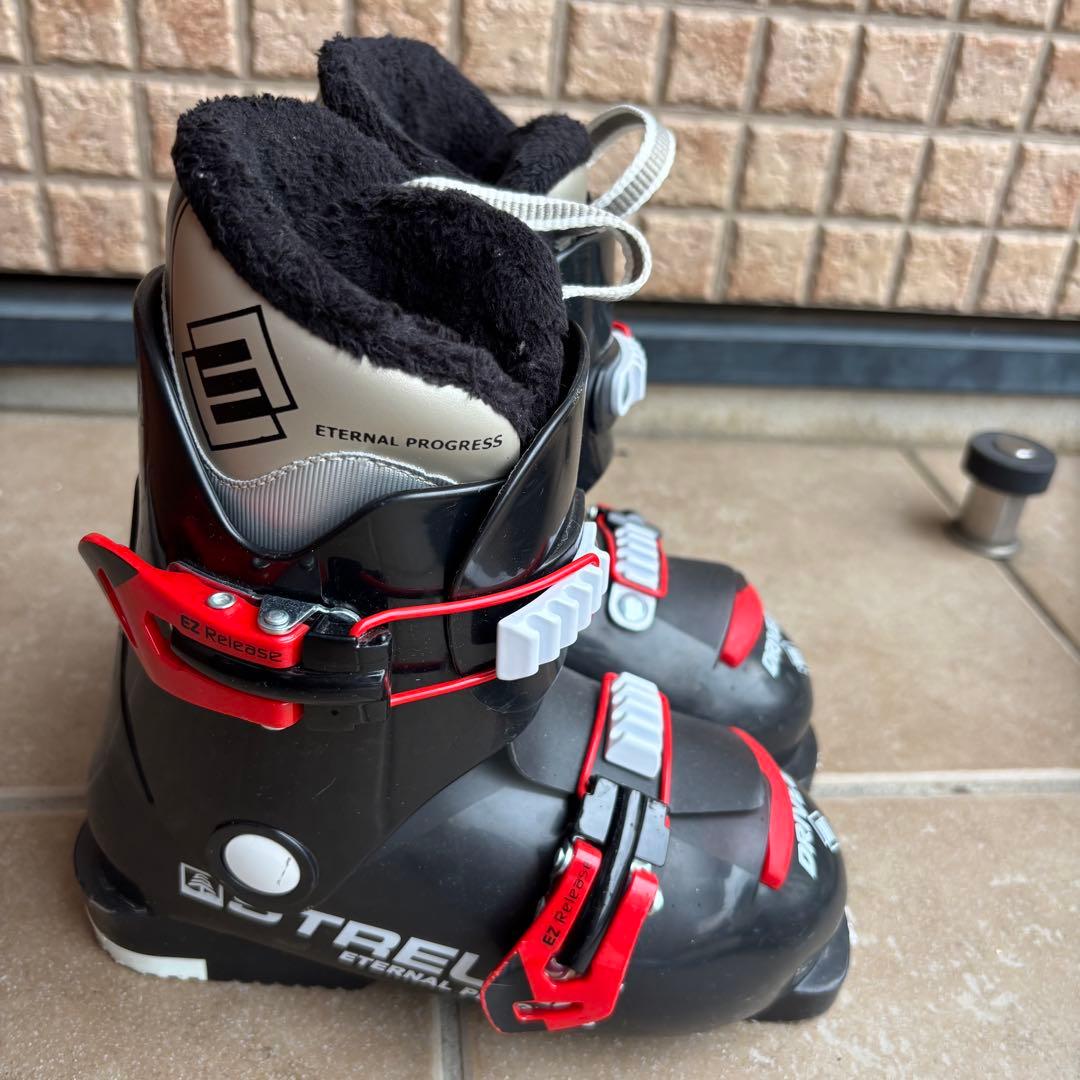 ジュニア　子供　スキーセット　スマロー　90cm スキーブーツ　18.0cm