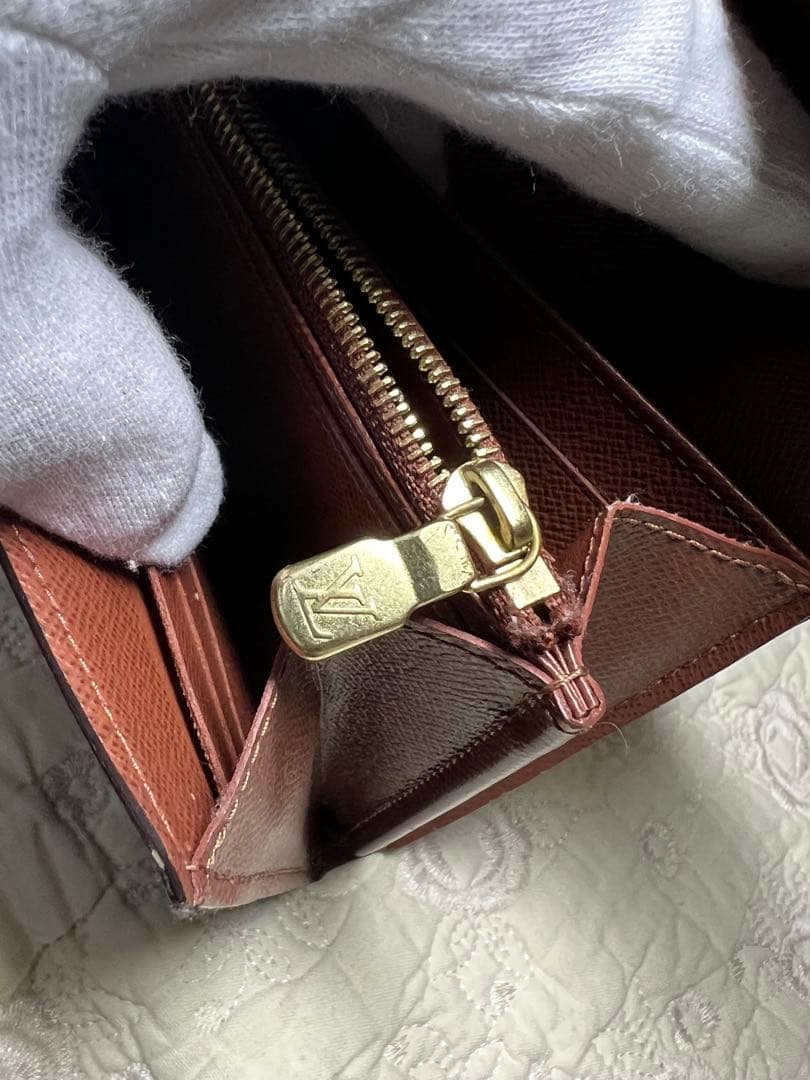 美品　ルイヴィトン 長財布 モノグラム ポルトフォイユ サラ