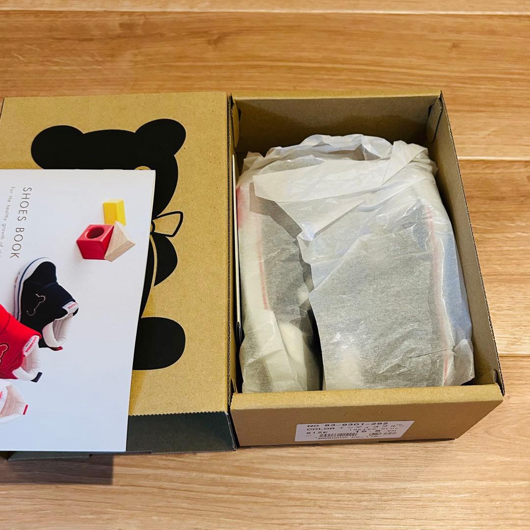 ミキハウス　ダブルビー　スニーカー　靴　15.5cm 日本製