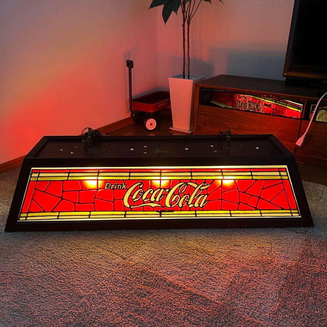 Coca-Cola コカコーラ プールバーライト ビンテージ 希少 ⭐️状態良好
