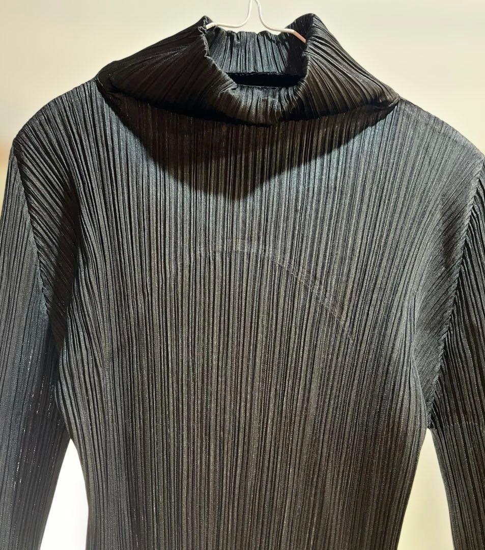 PLEATS PLEASE プリーツプリーズ イッセイミヤケ タートルネック長袖