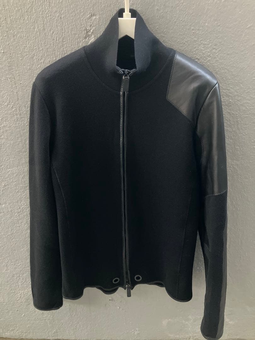 Bally 袖レザー ドライバーズニット 03〜06頃 - メルカリ