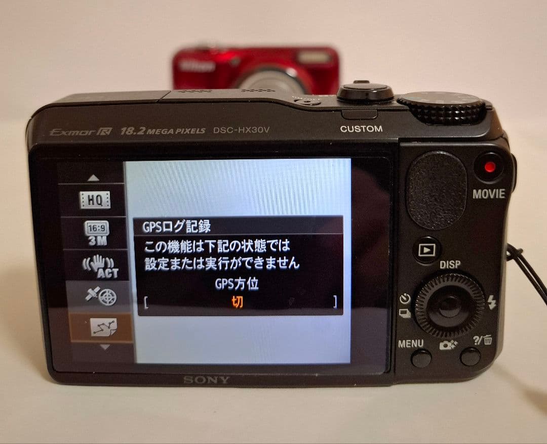 美品ジャンク品] スマホに転送可能Cyber-shot DSC-HX30V - メルカリ