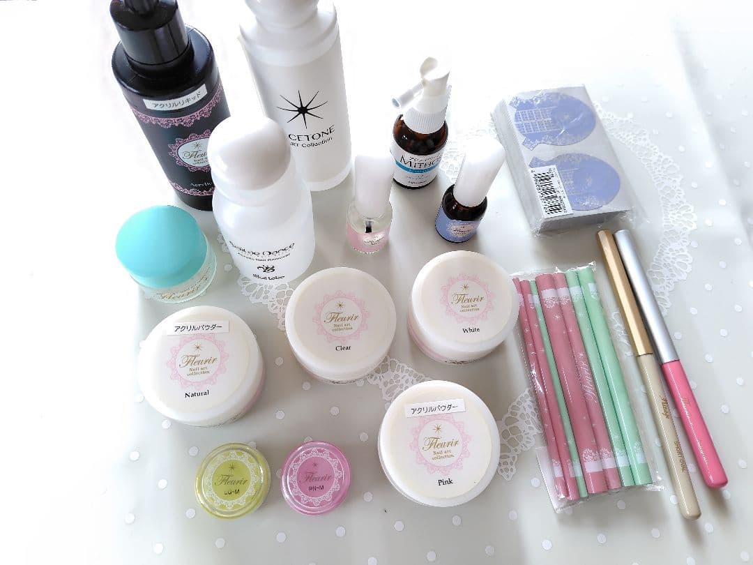 ネイリスト検定1級 フルーリア アクリルセット - メルカリ
