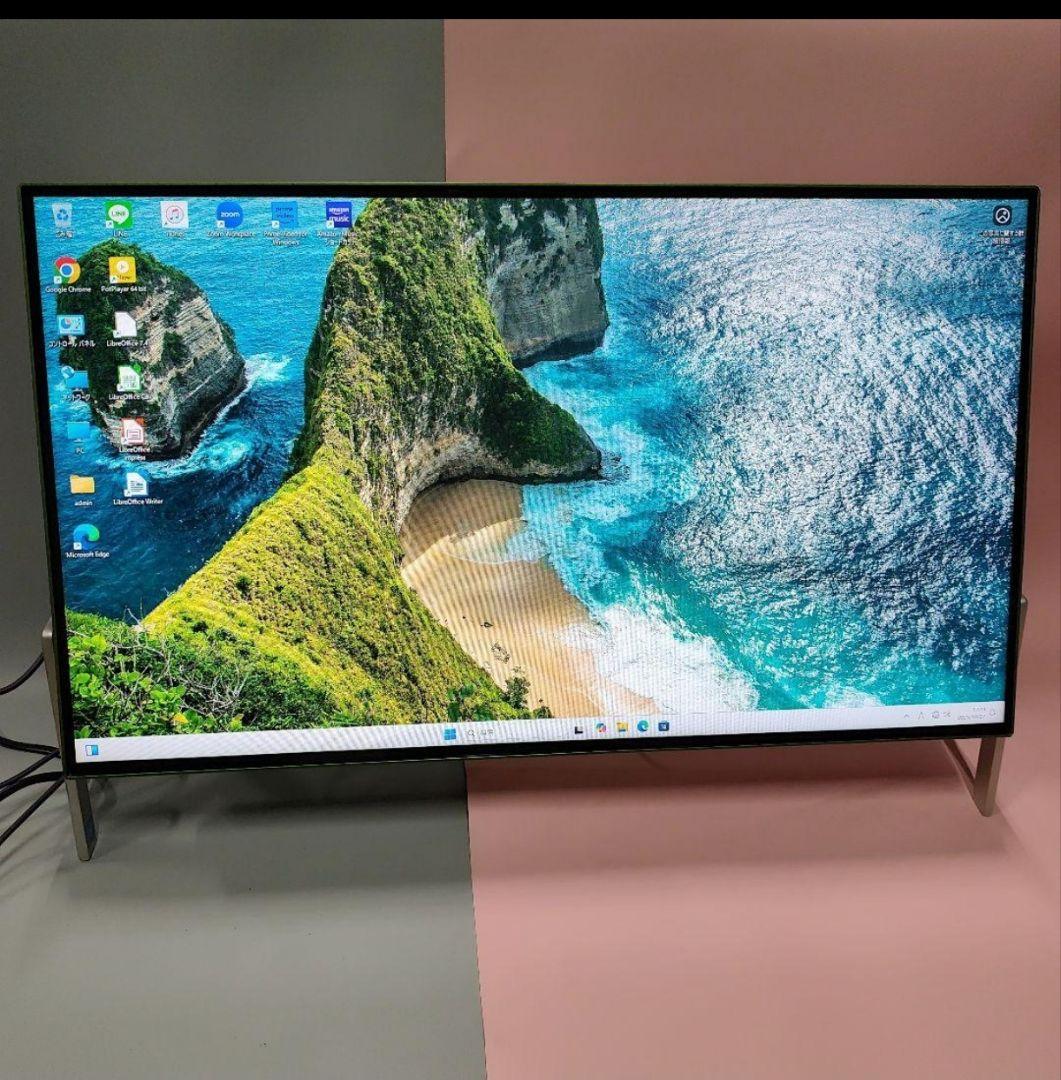 大画面 Windows11 オフィス付き　爆速SSD デスクトップPC 楽天市場】スーパーSALE限定半額！☆楽天ランキング1位！＼2年保証