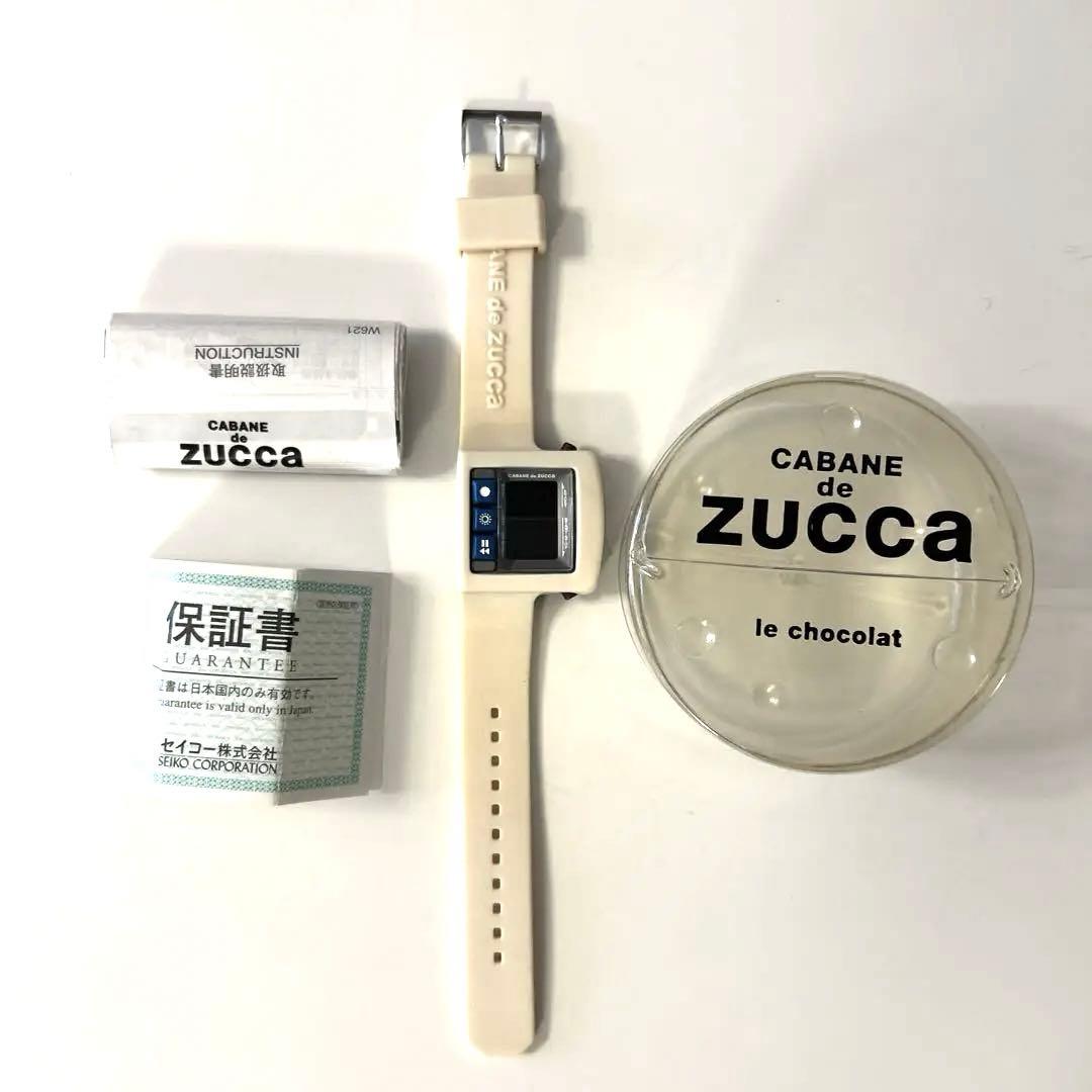 レア美品】zucca CABANE デジタル腕時計 le chocolat - メルカリ