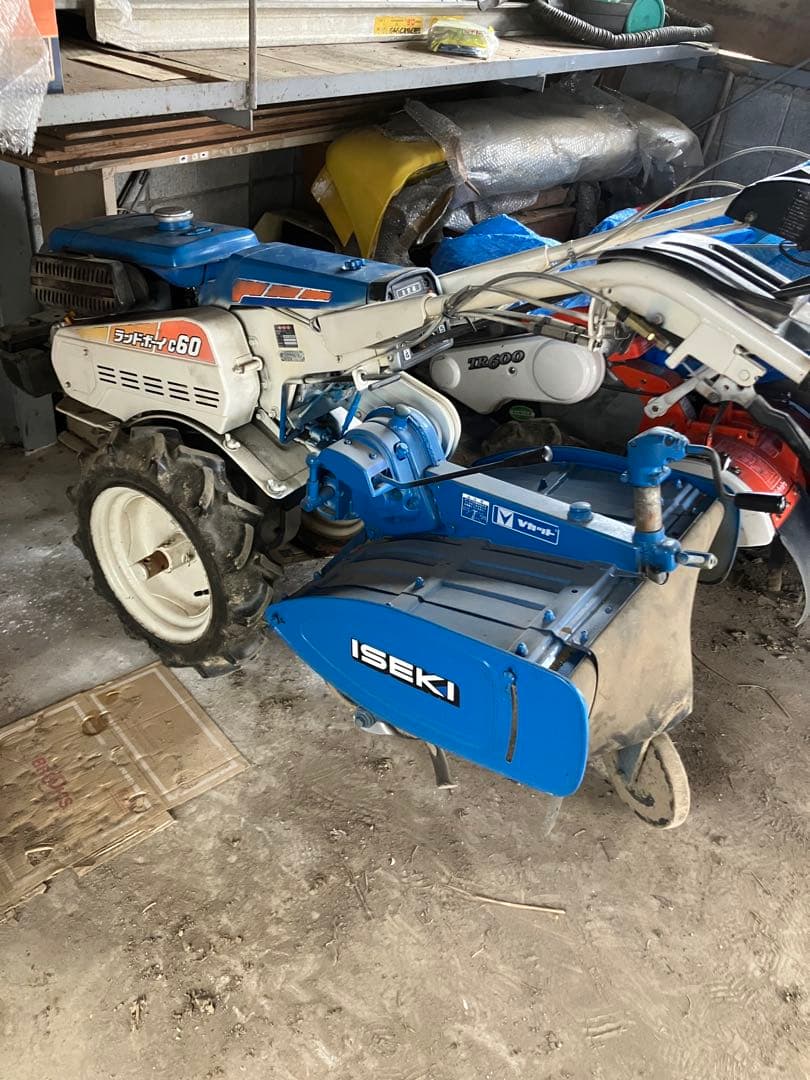 ISEKI ランドボーイc60 耕運機 Yahoo!オークション - ISEKI イセキ ランドボーイC60 耕運機・耕耘機