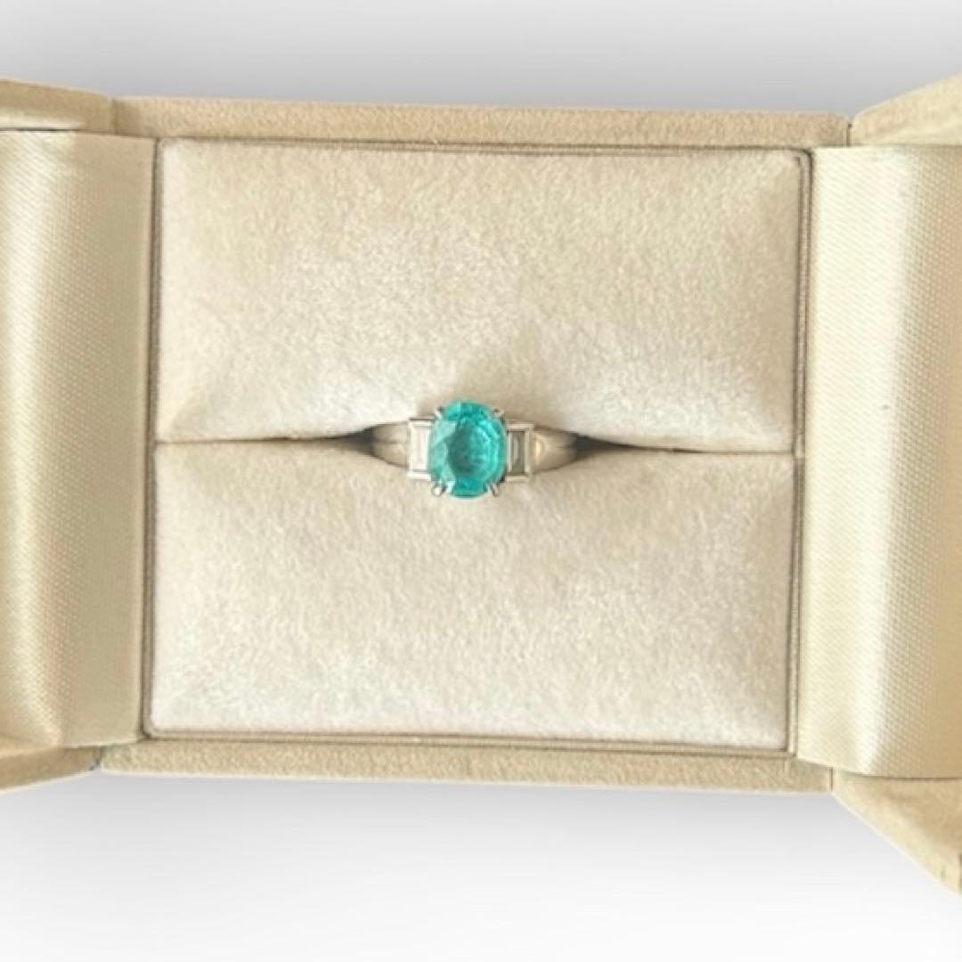 Pt900 エメラルド Pt900 エメラルドリング 0.73ct | Atelier Ozaki