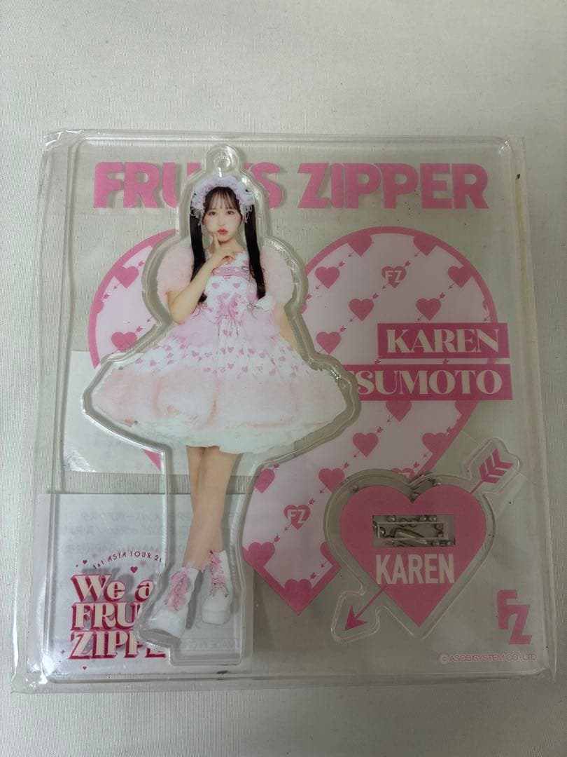 FRUITS ZIPPER 松本かれん アジアツアー プードル衣装 アクスタ - メルカリ