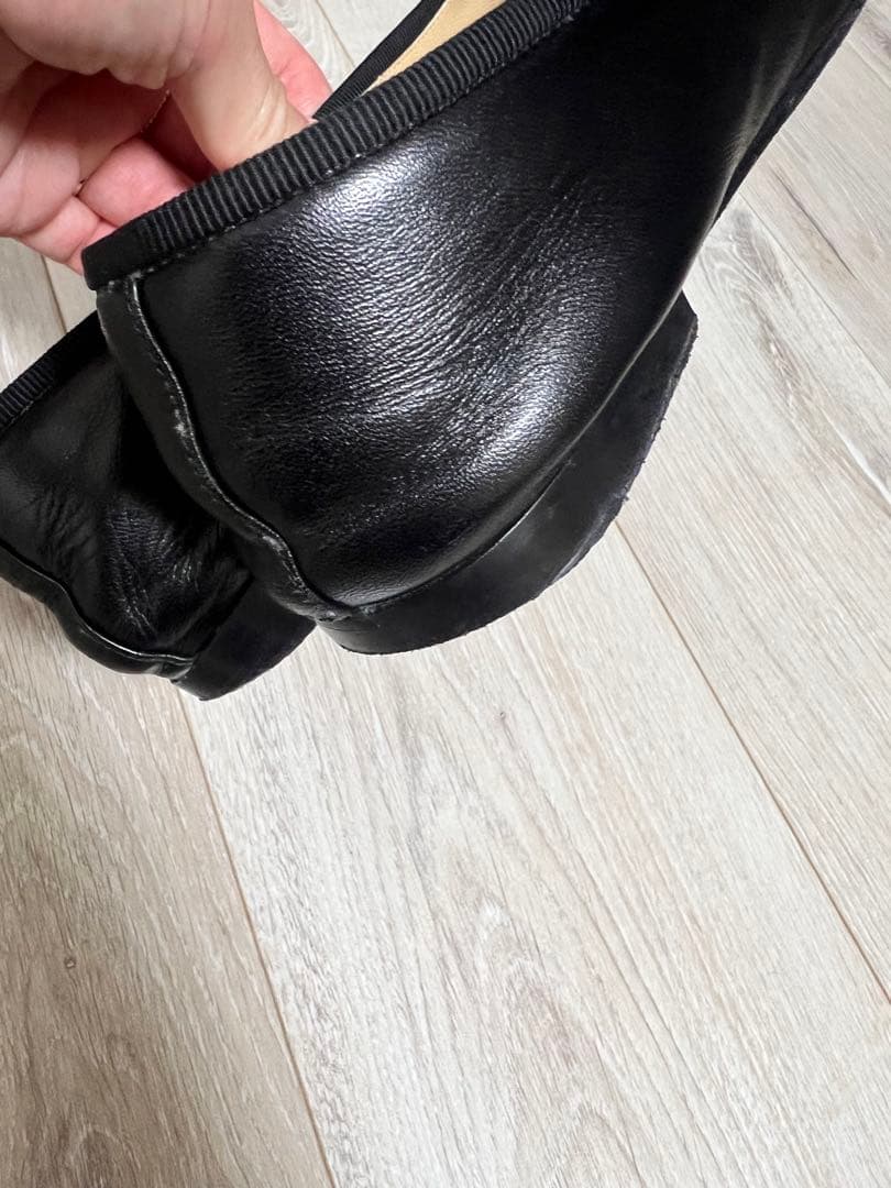 CHANEL バレエシューズ　ブラック　37ハーフ