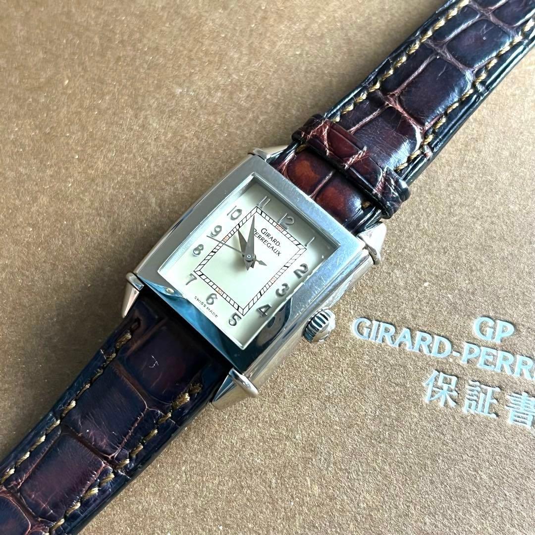 ジラール・￼ペルゴ ￼ 手巻き￼腕時計 Ref.25900 高倉健 - メルカリ