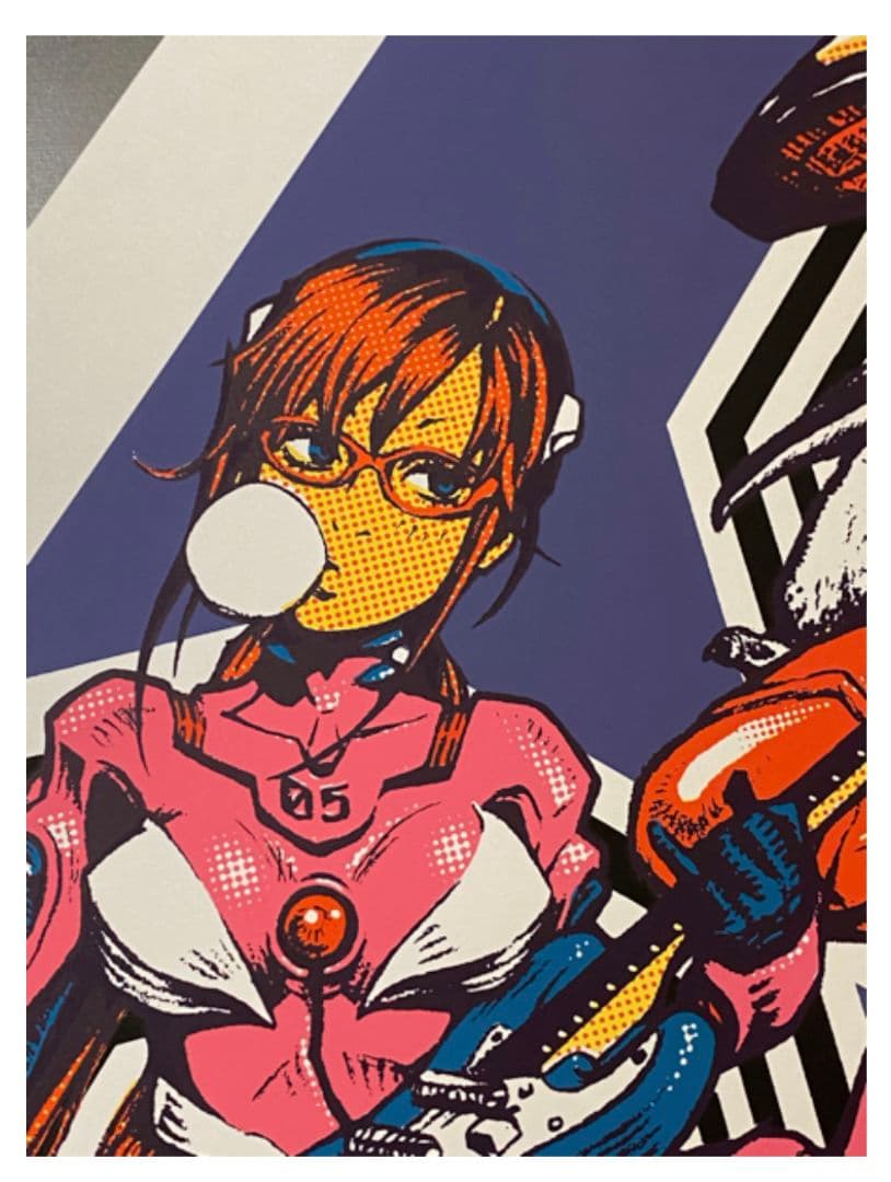 ロッキンジェリービーン エヴァンゲリオン エヴァ ポスター フレーム