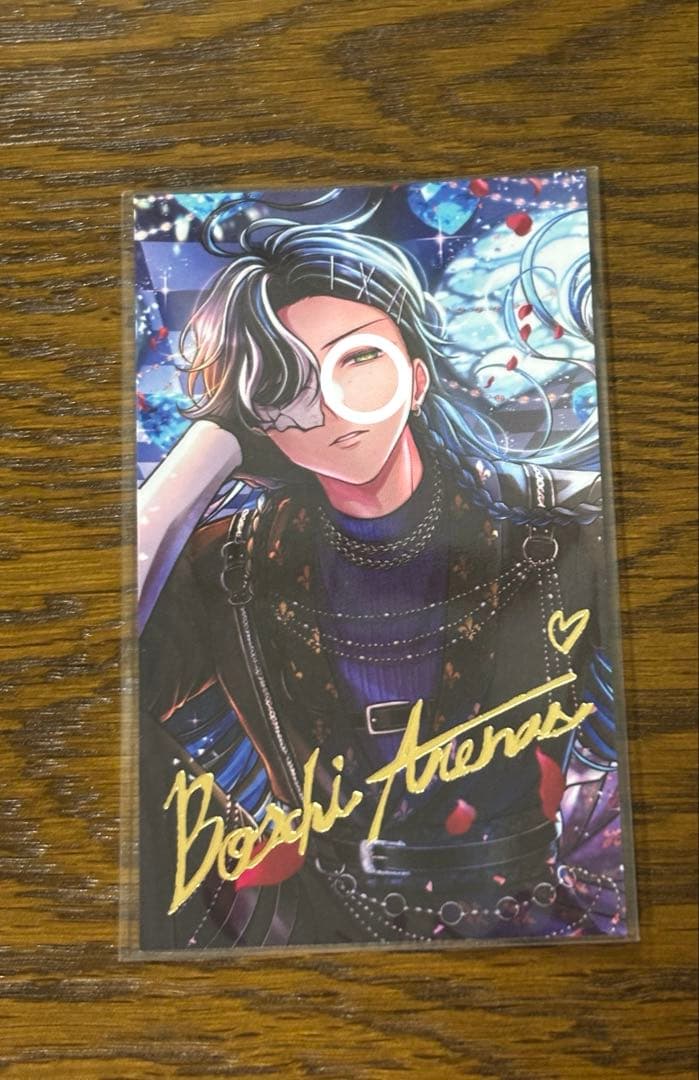 悪魔執事と黒い猫 バレンタイントレカ風カード ボスキ 箔押し - メルカリ