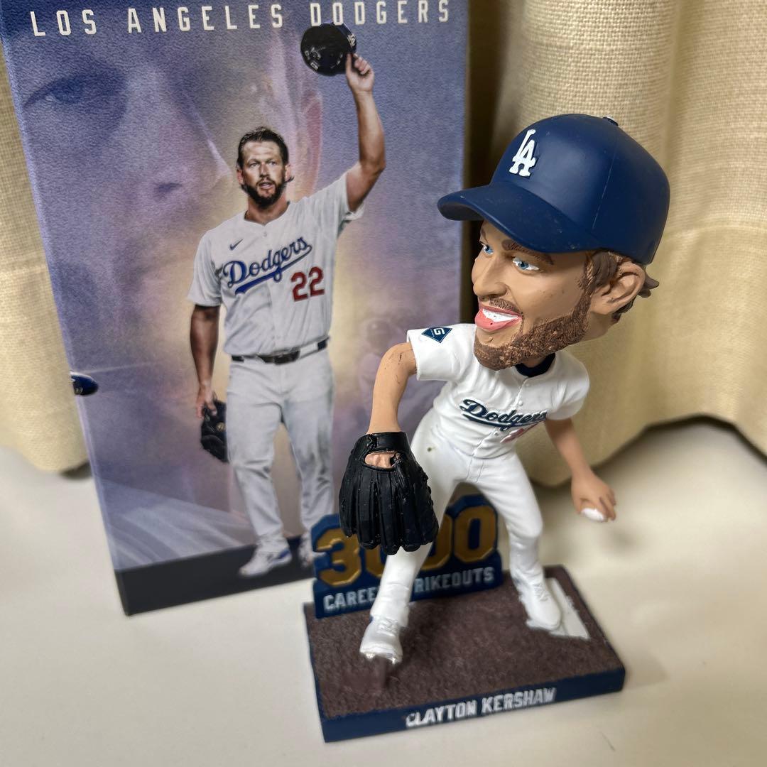 Clayton Kershaw 3000奪三振ボブルヘッド クレイトンカーショー - メルカリ