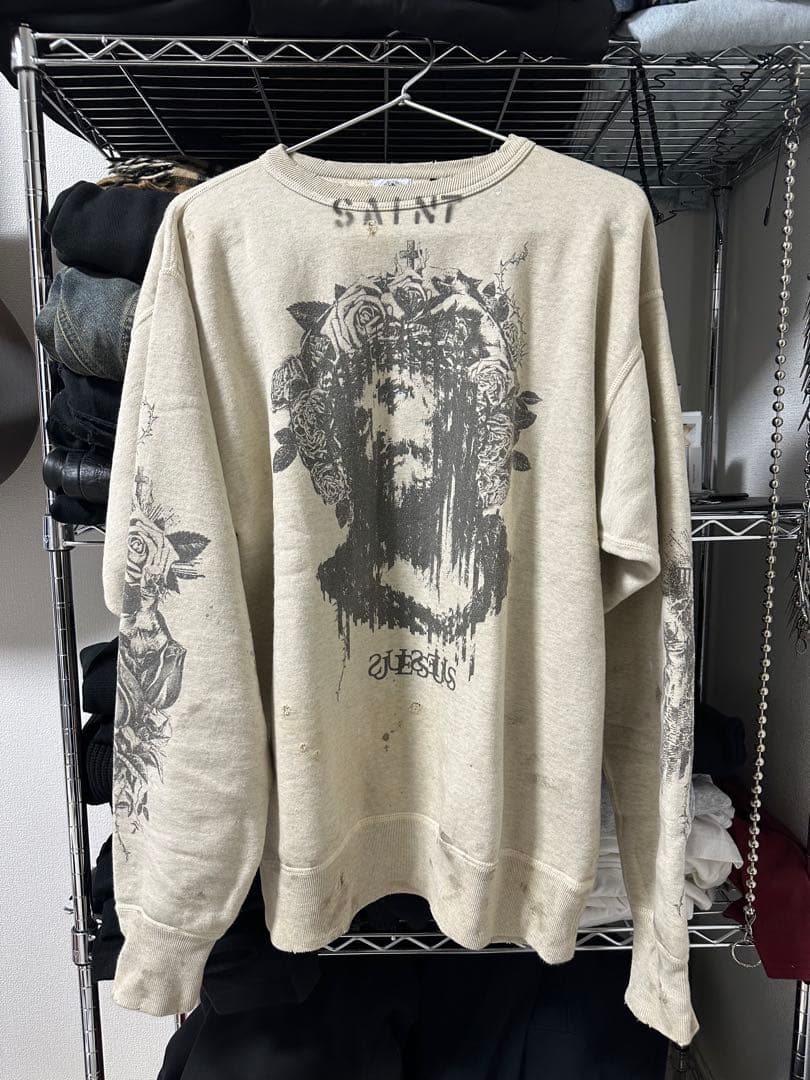 Saint Mxxxxxx 22SS 河村康輔 スウェット セントマイケル - メルカリ