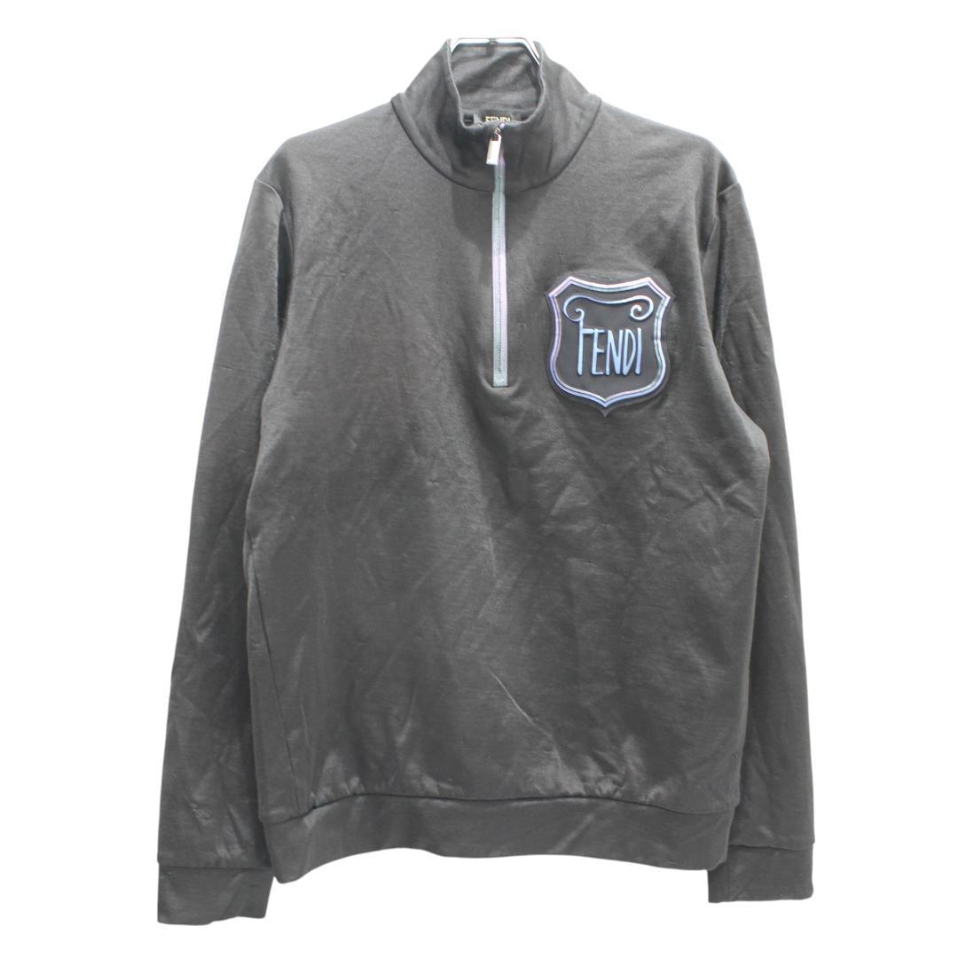 Fendi フェンディ ロゴエンブレム ジャージ ジャケット ブラック サイズL 楽天市場】フェンディ FENDI メンズ トップス アウター ジャケットロゴ