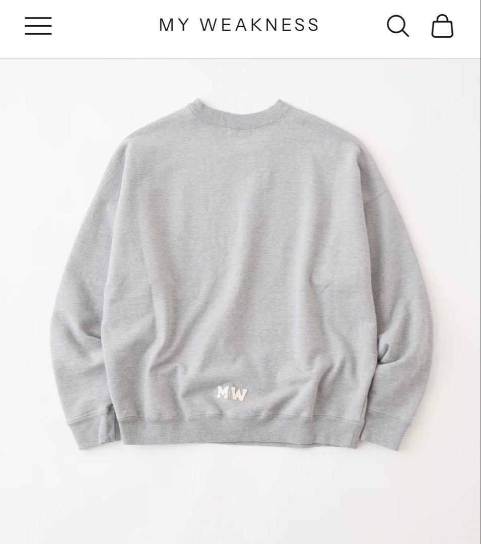 新品未使用 マイウィークネス スウェット - メルカリ