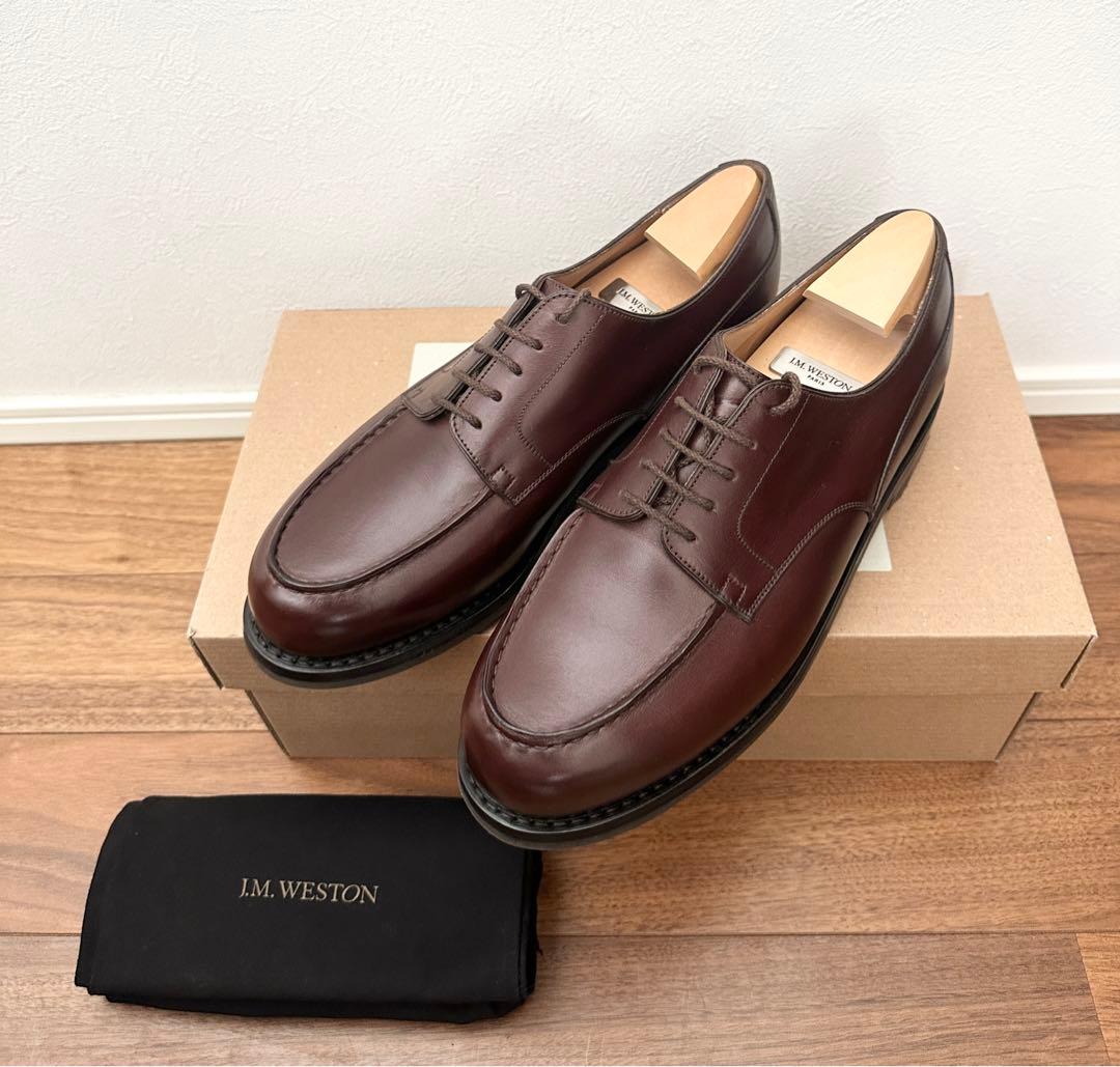 ⚫︎美品⚫︎ JM WESTON golf ゴルフ ダークブラウン 8D - メルカリ