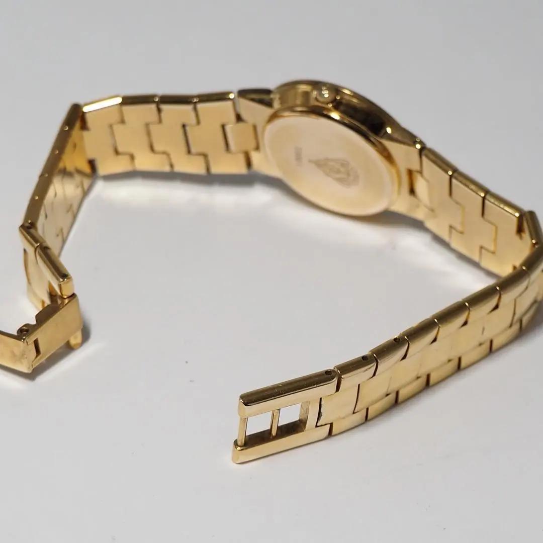 美品 グッチ GUCCI 3300L ローマン ゴールド文字盤 腕時計 F691 - メルカリ