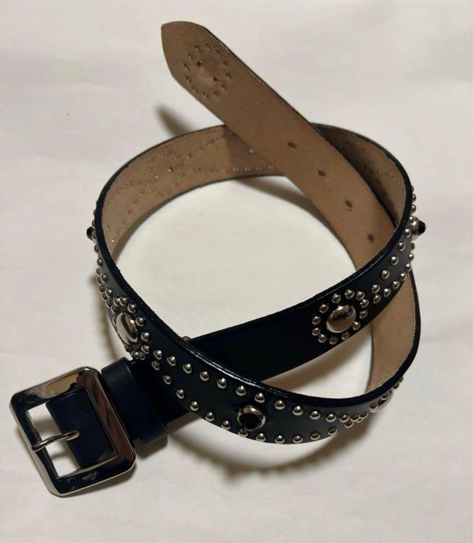 ウルフズヘッドタイプ スタッズベルト 32インチ wolf's head - メルカリ