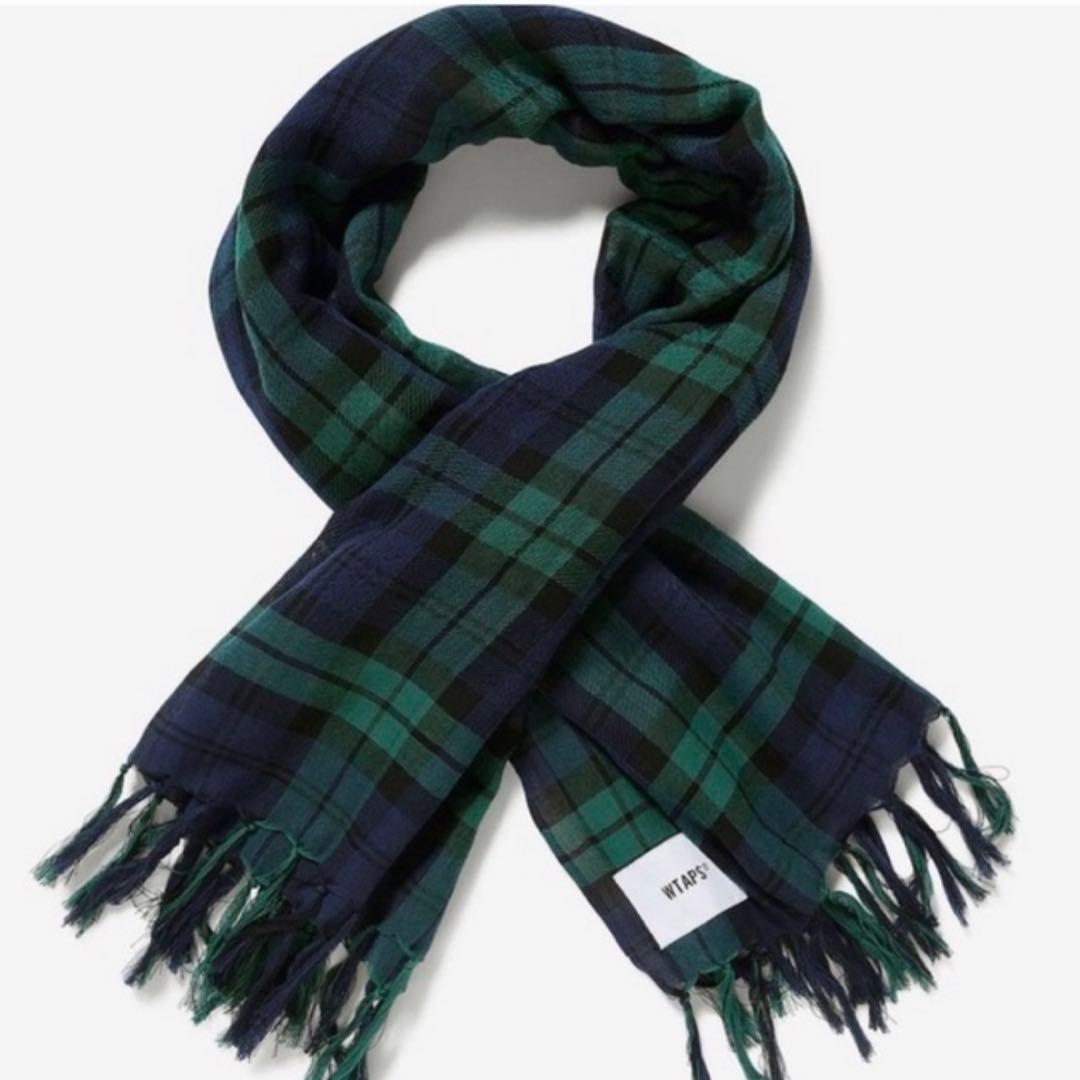 WTAPS WRAP / SCARF / COTTON GREEN スカーフ Size【フリー】 WTAPS ダブルタップス 22AW WRAP SCARF COTTON GREEN