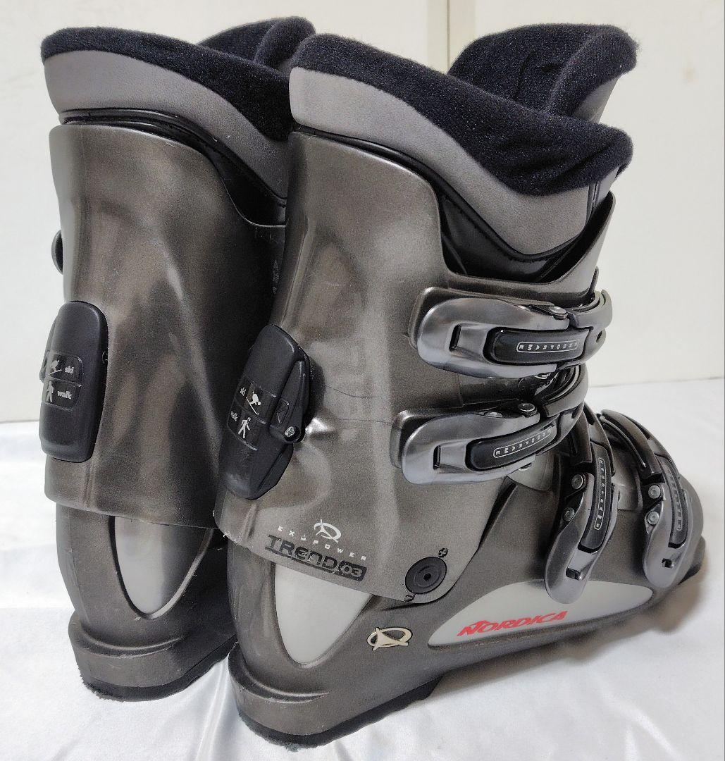 E■スキーセット■SALOMON板155cm■NORDICA靴26〜26.5cm