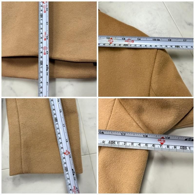 超希少 未使用 XL ビームス チェスターコート カシミヤ キャメル