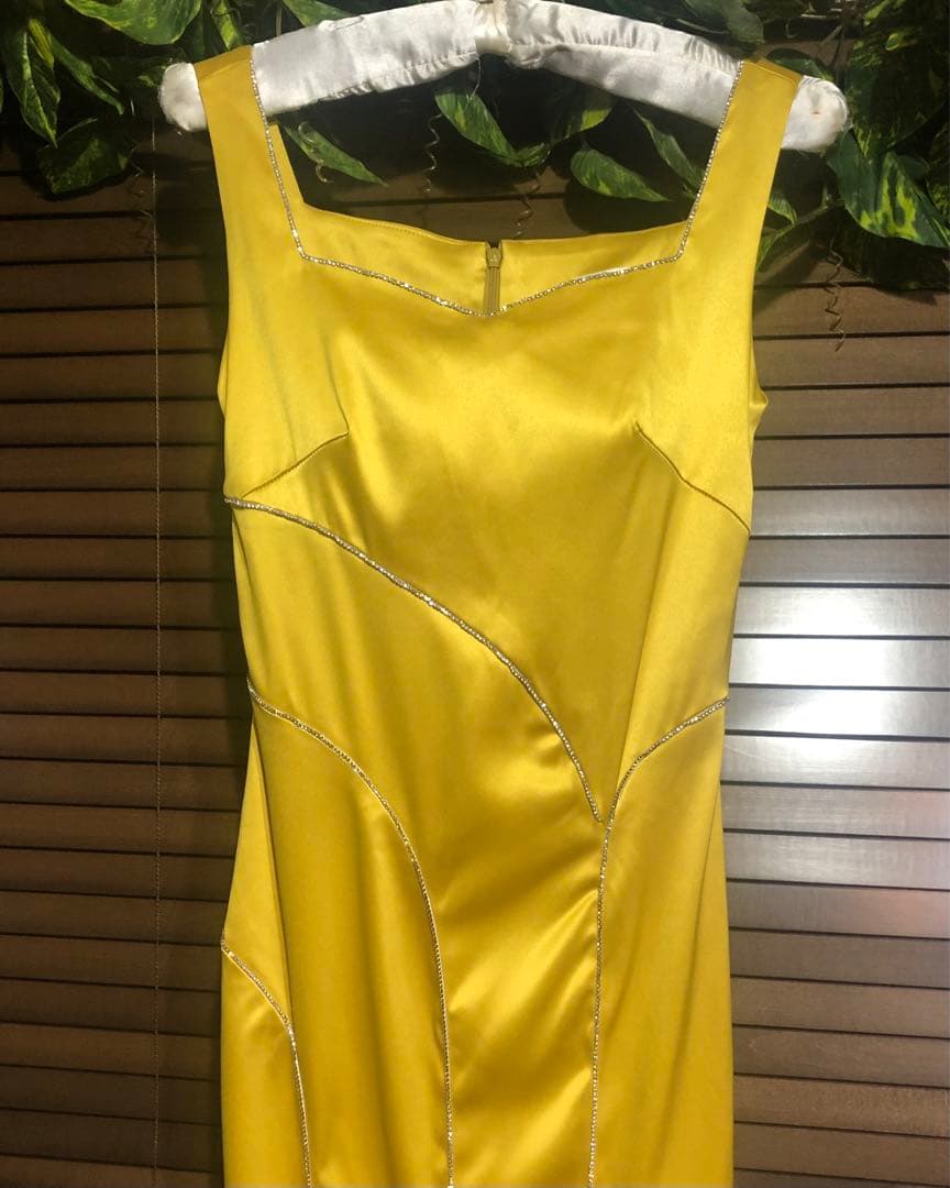 [美品]rinfarre/リンファーレ/サテンロングドレス/マーメイド