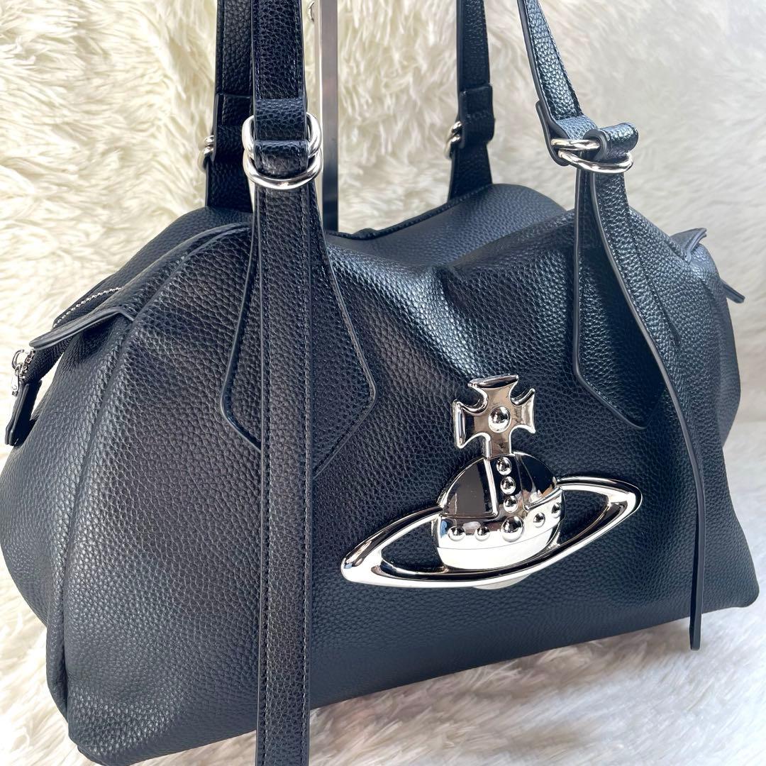 美品】ヴィヴィアン・ウエストウッド レザー ハンド トートバッグ