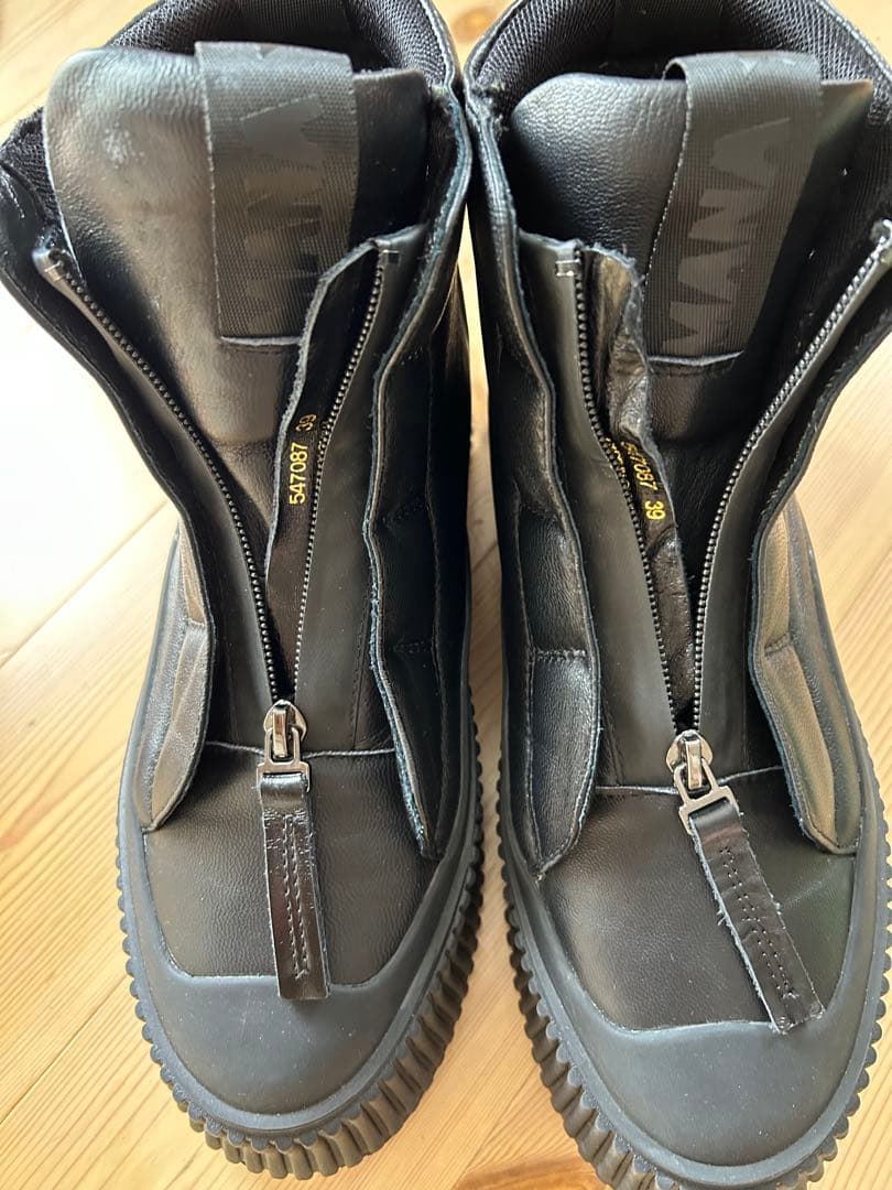 MANA 547087 ブロック・ハイカットスニーカー サイズ:39 - メルカリ