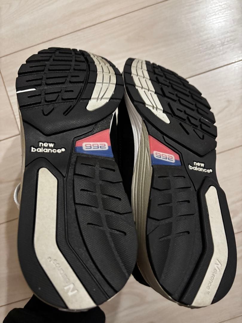 靴 New Balance 992 \"Black\" (2025)