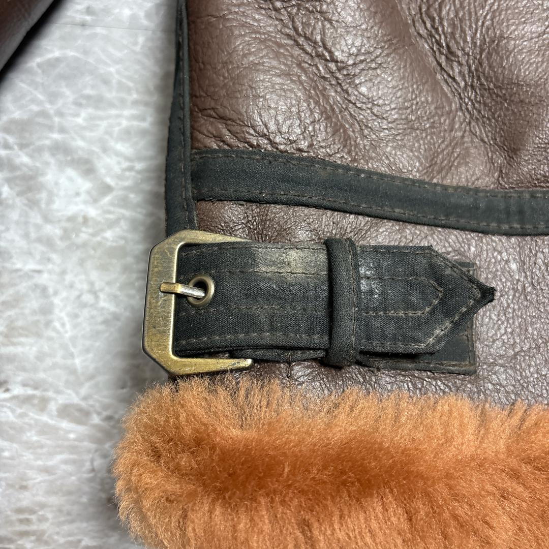 美品 MORGAN B3 SealBrown Flight Jacket 44 - メルカリ